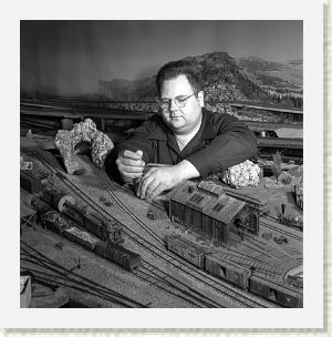 GB_GD2_JA_Portrait_1950 * The famous 1950 photo of JA spiking track by the engine house; appears on page 285 of Steam Echoes, as well as the Sept. 1952 Model Railroader cover. * 8779 x 8899 * (50.08MB)
