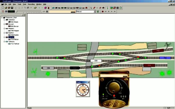 TimeSaver layout - TrainPlayer